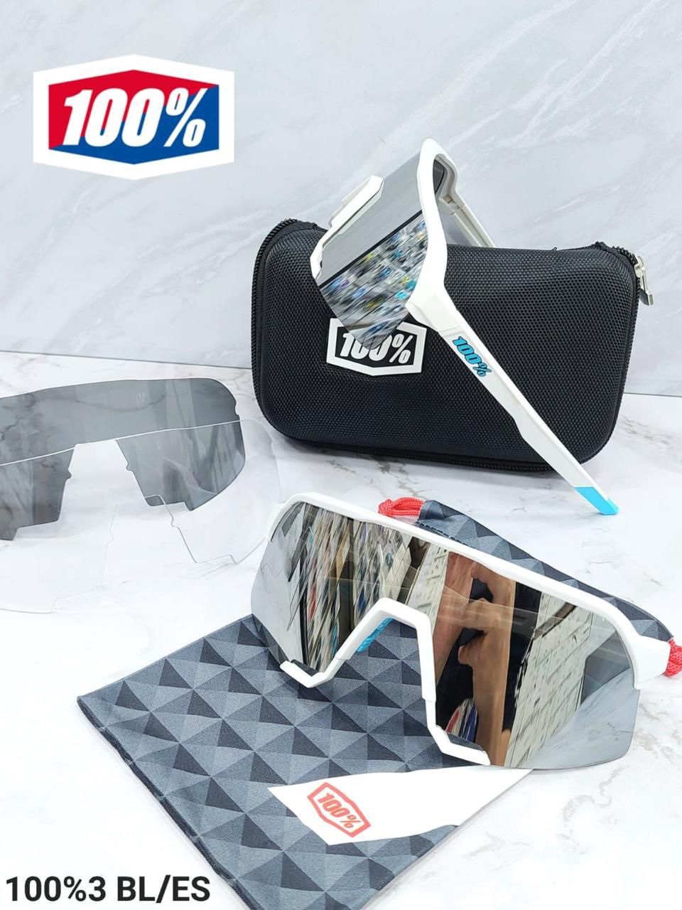 GAFAS DEPORTIVAS 100%3 BL/ES